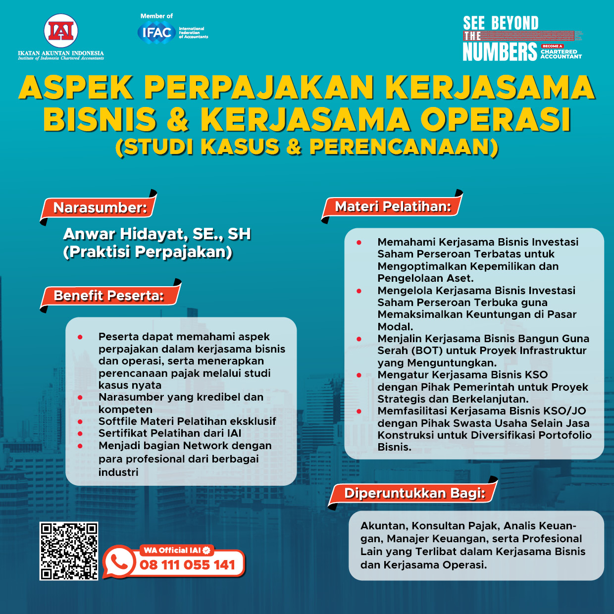 Aspek Perpajakan Kerjasama Bisnis & Kerjasama Operasi ( Studi Kasus & Perencanaan)