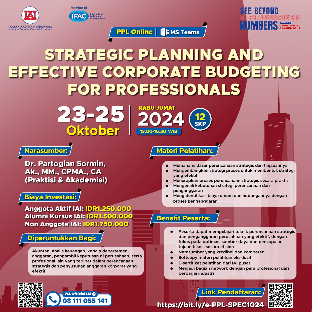 Strategic Planning and Effective Corporate Budgeting for Professionals