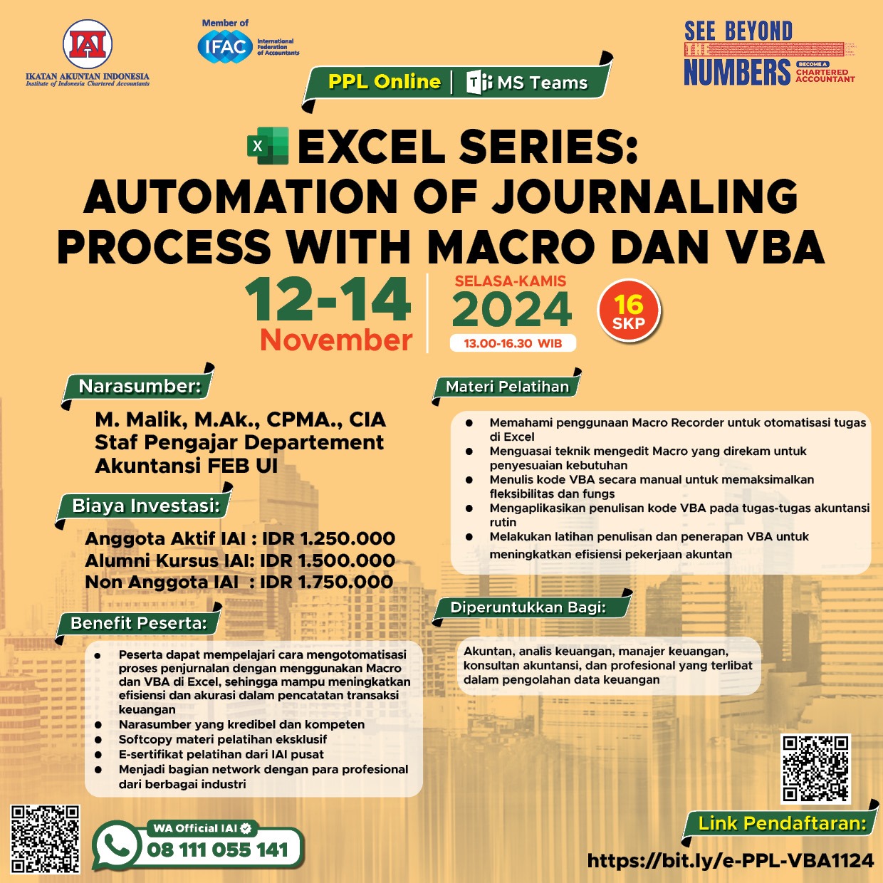 Efisiensi Proses Penjurnalan dengan Macro dan VBA